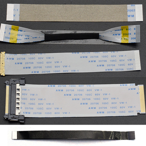 Tùy chỉnh 0.5/1.0/1.25mm 4P 6 7 8 10 12 14 18 20 22 24 26 30 32 34 35 Pin <span class=keywords><strong>ffc</strong></span> cáp loại A/B linh hoạt cáp phẳng kết nối lắp ráp - Product Image 1