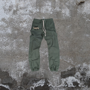 Pantalon de survêtement pour homme d'hiver avec logo personnalisé, taille haute, couleur foncée, style vintage, jambe large, respirant, tissu en toile écologique - Product Image 4