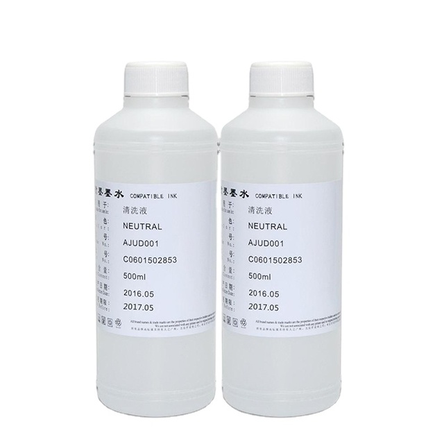 UV Ink Cleaning Solution Cleaning Fluid Cleaning Liquid for Inkjet Printers