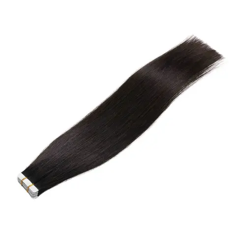 Invisible Skin Weft Adhesive 100% Human Hair Tape In Extensions Raw Indian For Women Tape In Hair Extensions 100 Human Hair