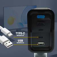 Codificador de inyección de tinta portátil A9 con garantía, batería de 3000 mAh, codificador por lotes para botellas de cerveza artesanal, máquinas de codificación de inyección rápida