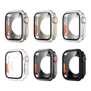 <span class=keywords><strong>Changer</strong></span> en Ultra 49mm Couverture pour <span class=keywords><strong>Apple</strong></span> <span class=keywords><strong>Watch</strong></span> 8 7 45mm Protecteur d'écran PC 360 Full Glass Upgrade Case IWatch Series 4 5 6 Se 44mm - Product Image 5