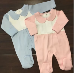 Pakaian Bayi Monogram, Baju Bayi Baru Lahir, Baju Bayi Kembar, Pakaian Bayi Seragam, Pakaian Bayi untuk Foto, Pakaian Bayi Pulang Rumah - Product Image 3