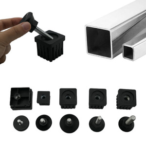 Attaches de quincaillerie personnalisées 316 en acier inoxydable bakélite plastique <span class=keywords><strong>Tube</strong></span> de nivellement réglable Inserts Plug avec boulon intérieur - Product Image 6