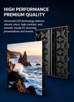 Panneaux muraux vidéo LED d'intérieur haute définition P3.91 Affichage publicitaire polychrome pour écran LED de location de scène d'événement géant