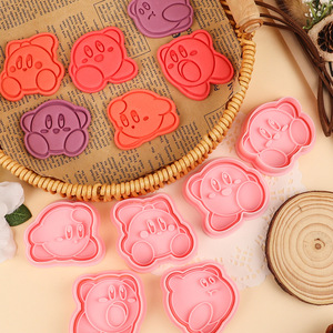 Juego de 10 Cortadores de Galletas de Plástico de <span class=keywords><strong>Kirby</strong></span> Caminando, Ecológicos, para Hornear <span class=keywords><strong>y</strong></span> Simular - Product Image 6