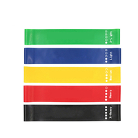 Résistance Accueil Entraînement Élastique Stretch Caoutchouc Latex Mini Boucle Bande Gym Exercice Résistance Boucle Bandes