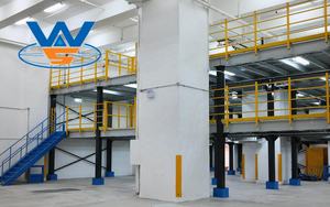 Plateforme <span class=keywords><strong>de</strong></span> <span class=keywords><strong>stockage</strong></span> en acier Victory Steel pour entrepôt, plateforme <span class=keywords><strong>de</strong></span> mezzanine en métal robuste - Product Image 2