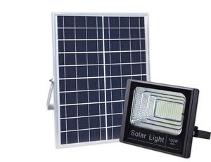 Projecteur solaire 200W IP67 LED avec télécommande, éclairage extérieur pour jardin JD-8200 - Product Image 2