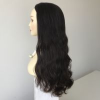 100% peluca superior de encaje de cabello humano pelo de cutículas virgen europeo proveedor de peluca kosher judía