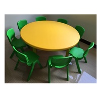 Table Ronde pour Enfants, Bureau pour Enfants, Table et Chaise pour Crèche, École Maternelle, Maison, Jardin