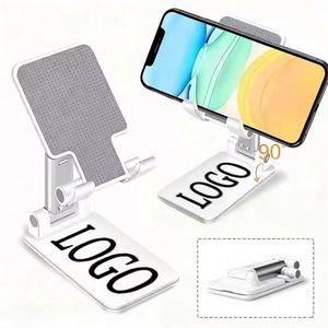 Nuevo Soporte Plegable de Plástico para Teléfono Móvil, Soporte Portátil de Plástico Duro para Escritorio - Product Image 1