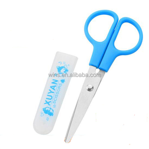 Kéo Cố Định Học Sinh Bằng Thép Không Gỉ Kéo Văn Phòng Cán Nhựa Có Vỏ Lưỡi Dao - Product Image 4