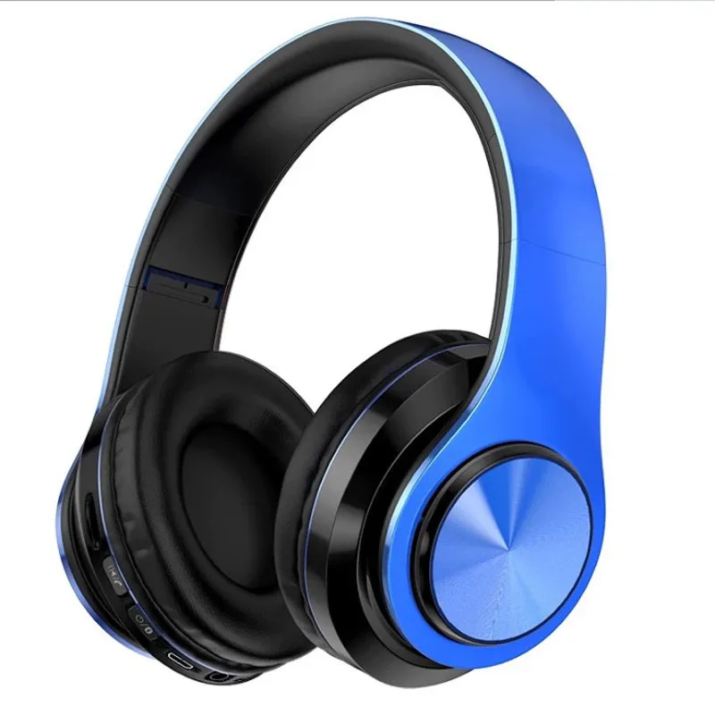 Niedriger Preis B39 LED-Licht drahtlose Headsets faltbare Gaming-Kopfhörer mit Mikrofon TF-Karte drahtlose Kopfhörer