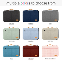 Funda para Portátil con Logotipo Personalizado y Asa, al por Mayor, de 13 a 16 Pulgadas, Resistente al Agua, Acolchada, para Negocios