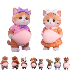 Protector Adhesivo de Silicona 3D para Coche, Diseño de Perro Shiba Inu Gordo, Anticolisión, Reutilizable, para Parachoques de Puerta - Product Image 1