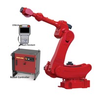 Robot Articulado de 6 Ejes con Capacidad de Carga de 210 kg, Radio de Alcance de 3050 mm, Repetibilidad de 0,06 mm, IP67 para Empaque Industrial Preciso