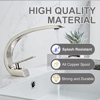 Ensemble de robinet de douche noir en acier inoxydable moderne personnalisable cascade évier robinet d'eau chaude filtre à eau robinets chauffants en céramique