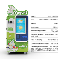 Máquina Expendedora de Helados Comercial para Operación en Múltiples Sitios, Solución Inteligente de Helado Suave para Gestión de Flotas de Expendedores