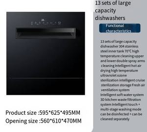 <span class=keywords><strong>Lave</strong></span>-<span class=keywords><strong>vaisselle</strong></span> automatique Smart Home avec comptoir de désinfection intégré pour la cuisine <span class=keywords><strong>ou</strong></span> l'hôtel Vente en gros directe d'usine - Product Image 3