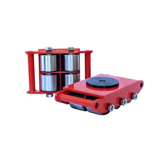 China Factory Good Quality Portable Fuel Tank Type Carrying Roller Cargo Trolley Moving Skates