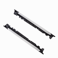 JOESHIER Marchepieds latéraux de luxe tout-terrain de haute qualité pour SUV BMW X6 E71 2007-2010 en alliage d'aluminium