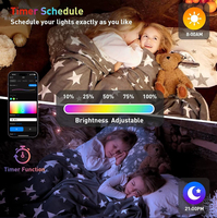Lampe LED hexagonale modulable pour salle de jeu, application Smart Life moderne, télécommande, 33W, WiFi, Bluetooth, pour mur photo à assemblage libre
