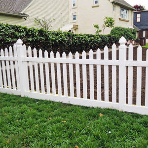 แผงรั้วกลางแจ้งรั้วพีวีซีรั้วพลาสติกสีขาวรั้วความเป็นส่วนตัวไวนิลแผงรั้วพีวีซีและเสา - Product Image 4