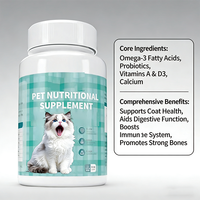 Complément alimentaire multivitaminé pour animaux de compagnie, comprimés à mâcher souples, marque privée OEM, pour chiens et chats