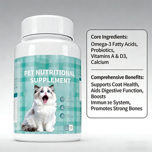 Complément alimentaire multivitaminé <span class=keywords><strong>pour</strong></span> animaux de compagnie, comprimés à mâcher souples, marque privée OEM, <span class=keywords><strong>pour</strong></span> chiens et chats - Product Image 4