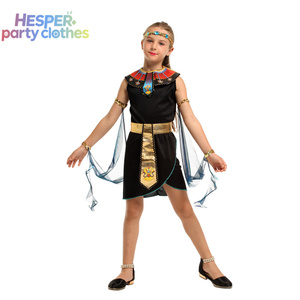 Costume de Faraon Égyptien HESPERE pour Filles, Tenue de Cosplay de Film avec Gilet et Pantalon pour Halloween, Noël et Pâques - Product Image 3