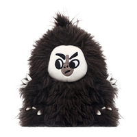 Peluche adorable singe Saki à face blanche en polyester, figurine en peluche, coussin de sommeil câlin, petite poupée pour filles de 14 ans et plus, cadeau d'anniversaire