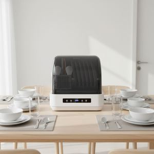 Nouvelle Lave-Vaisselle Électrique Automatique de Comptoir pour la Maison, Consommation d'Eau de 4L, 4 Modes - Product Image 4