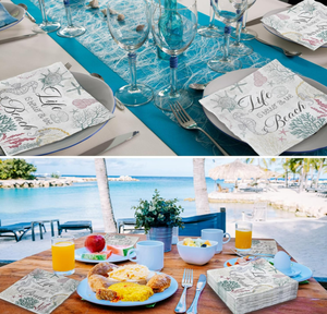 <span class=keywords><strong>WELLPAPER</strong></span> 60 Serviettes en Papier Jetables Colorées à 2 Plis, Motif Tournesol, 4 Pliages, 5 x 5 Pouces, pour Desserts et Boissons - Product Image 5