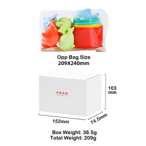 <span class=keywords><strong>Jeu</strong></span> de pêche magnétique en silicone pour enfants, jouet de bain à presser avec aimants - Product Image 5