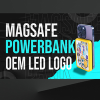 Momo 2423 10000mAh Plastik ABS Power Bank Portabel Pengisian Cepat 5W/10W/15W Input Nirkabel Micro USB