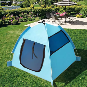 Tente de camping pour animaux de compagnie en plein air, design magnifique, vente chaude, Wind Valley, Oxford, simple couche, pliable, amovible, respirante, <span class=keywords><strong>maison</strong></span> pour animaux de compagnie - Product Image 1