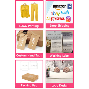 Ensemble de pyjama long <span class=keywords><strong>pour</strong></span> femme enceinte, hauts et pantalons de <span class=keywords><strong>maternité</strong></span> et <span class=keywords><strong>d</strong></span>'<span class=keywords><strong>allaitement</strong></span>, croisé sur le devant, tailles M L XL XXL 3XL - Product Image 6