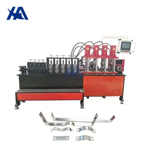 CNC phẳng sắt Hoop tạo thành máy thép phẳng holt Hoop sắt máy Hoop giữ kẹp máy làm