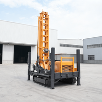 Offre Spéciale – Foreuse pneumatique sur chenilles de 350 m pour puits d'eau DTH, machine de forage pour l'irrigation agricole, certifiée CE ISO