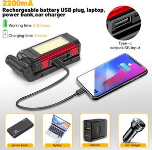 Battery Operated Swivel Function Magnetic Base Inspection Lamp for Car Repair <b>Workshop</b> and Camping Tool <b>Light</b> WD-508 Battery Ope - Product Image 5