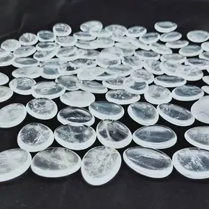HY Clear Quartz worry stones multi stones available crystal healing Relax stones