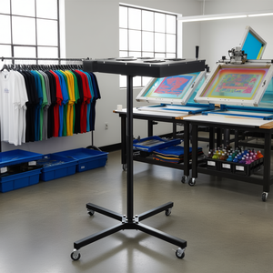 Secador de flash de 18x24 pulgadas para serigrafía con soporte ajustable, máquina de curado de camisetas - Product Image 2