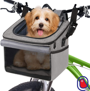 Sac de transport pour animaux de compagnie, <span class=keywords><strong>chien</strong></span>, chat, petit animal, siège de vélo pour <span class=keywords><strong>panier</strong></span>, accessoires de cyclisme et de randonnée - Product Image 1