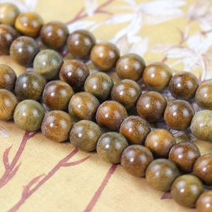 Green Sandalwood 108 Beads Prayer <b>Bracelet</b> 6 8mm Unisex Religious Jewelry Ethnic Style - Product Image 3
