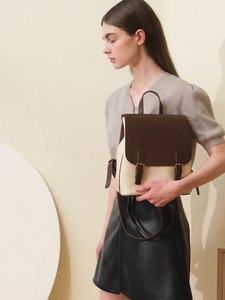 Phụ nữ thời trang Polyester ba lô với dây kéo đóng cửa phong cách quốc gia đi lại Ba lô túi thương hiệu phụ nữ da Ba lô - Product Image 2