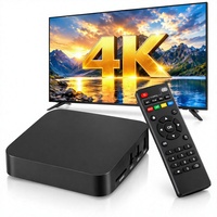 X96 Lite Android 14 Quad Core ARM Cortex A55 2 Go de RAM 16 Go de ROM Lecteur multimédia WiFi Boîtier décodeur 4K