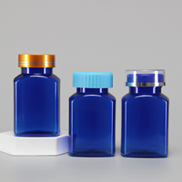 Bouteilles en plastique PET personnalisées de 120 ml en gros pour le stockage de pilules, de capsules, de comprimés et de vitamines