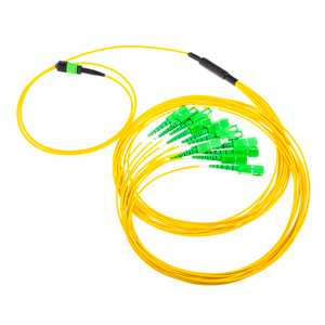 OEM-Fabrik FTTH-Lösungen 9/125 Singlemode MTP Fanout-Kabel MPO zu SC Upc/<span class=keywords><strong>Apc</strong></span> 12/24/48 Kern <span class=keywords><strong>LWL</strong></span> Optisches Glasfaser-Patchkabel - Product Image 5