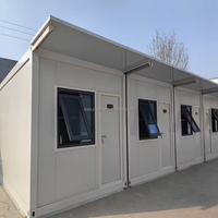 Emballage préfabriqué de haute qualité Maison en conteneur de 20 pieds Cabine d'hébergement en conteneur de bureau pliable portable